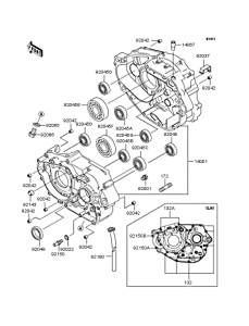  Картер двигателя