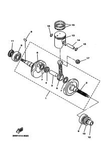 YA100W ｸﾗﾝｸｼﾔﾌﾄ & ﾋﾟｽﾄﾝ