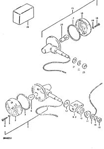 DR400 Поворотники