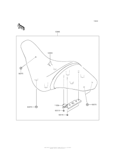VN1700 Сиденье