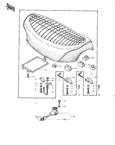 KZ400 Пружина
