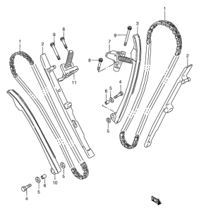 VZ800 Держатель направляющей