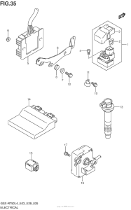 GSX-R750 Electrical (Gsx-R750L4 E03)
