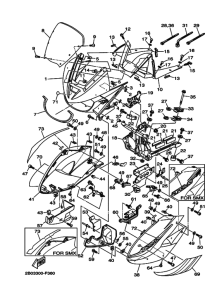 TDM900A Cowling comp