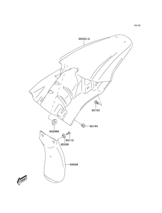  Заднее крыло