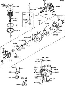 ZX1100 Oil pump(1 / 2)
