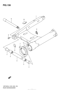 VZR1800Z Rear Swingingarm