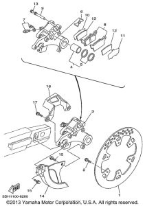  Задний суппорт