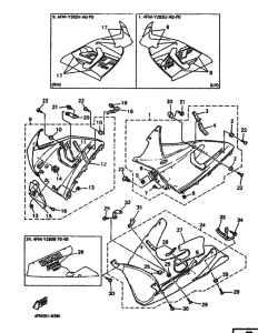YZF750R Cowling comp