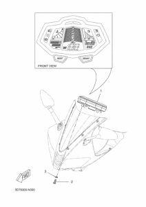 YZF-R125A Приборы