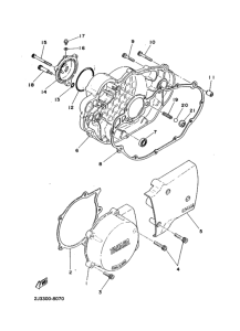 SR400 ｸﾗﾝｸｹｰｽｶﾊﾞｰ