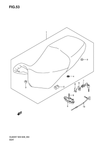 DL650 (ABS) Пружина