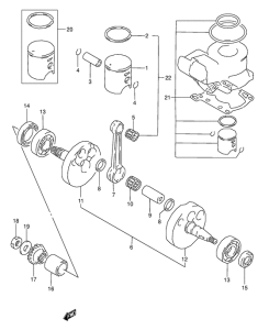 RM80 Вал коленчатый