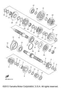 FZ6RACO Трансмиссия