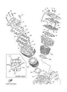 XV1600A Цилиндры