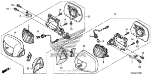 GL1800 (ABS) Turn signal + mirror