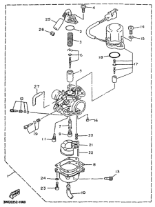 CY50R Карбюратор