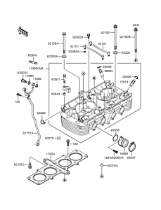 ZR1100 Головка цилиндров