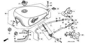 NV400 Fuel tank / fuel pump