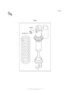 KX65 Амортизатор