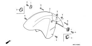  Переднее крыло