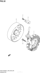 GSX-R1000Z Генератор