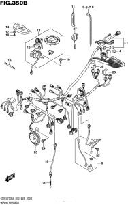 GSX-S750 (ABS) Wiring Harness (Gsx-S750Al6 E28)