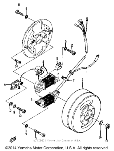 YJ1 Flywheel magneto