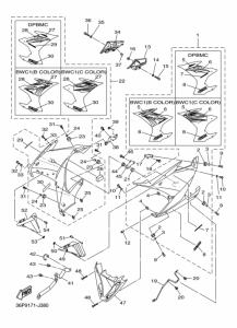 XJ6F FZ6RZ Cowling comp