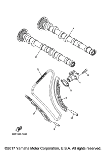 FZ10HB Цепь механизма газораспределения