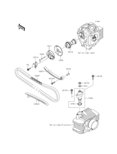 KL110 Распредвал
