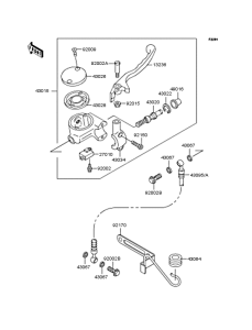 VN400 Главный тормозной цилиндр