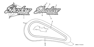 VT1100C Stripe / mark