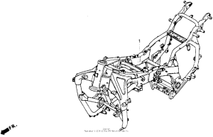GL1500I Frame set 92