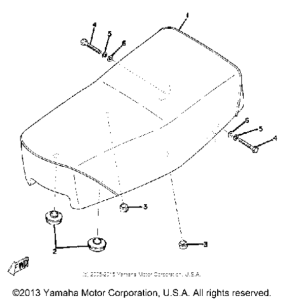 YZ80A Сиденье