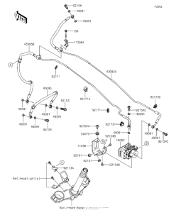 ZR800 Тормозные трубки