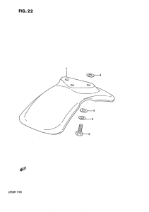 JR50 Переднее крыло