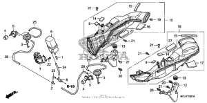  Air intake duct + solenoid valve