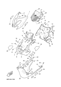 YQ50 Ветровое стекло