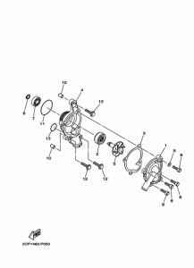 GPD125 ウオ-タポンプ