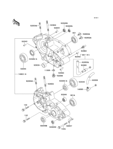  Картер двигателя