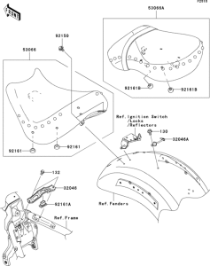 VN2000 Сиденье