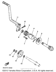 YSR50U Стартер