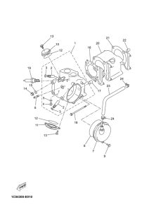 YP250R Цилиндры