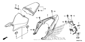 CB1000R Seat + seat cowl