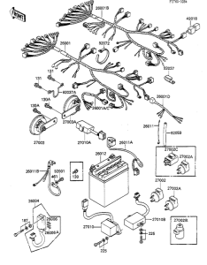 KZ1100 Электрика