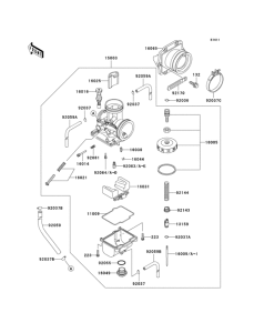 KX500 Carburetor(1 / 2)