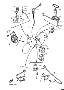 FZX750 Электрика 2