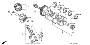  Crankshaft / piston