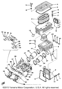 RD400E Впускная система